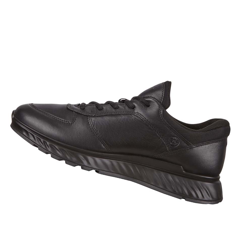 Ecco Exostride Low Gtx Joggesko Herre Svarte | NO 617ZUT